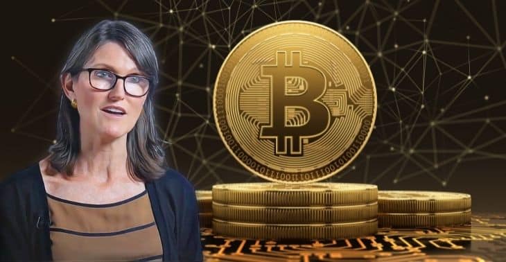 Cathie Wood Cuts Down Coinbase's Stake as Bitcoin Holds $56k High